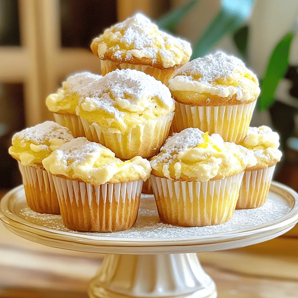 Lemon cream cheese muffins need a few key ingredients to shine. First, all-purpose flour acts as the base. You need one cup to create the muffin structure. Next, granulated sugar adds sweetness. A half cup is perfect for balance.