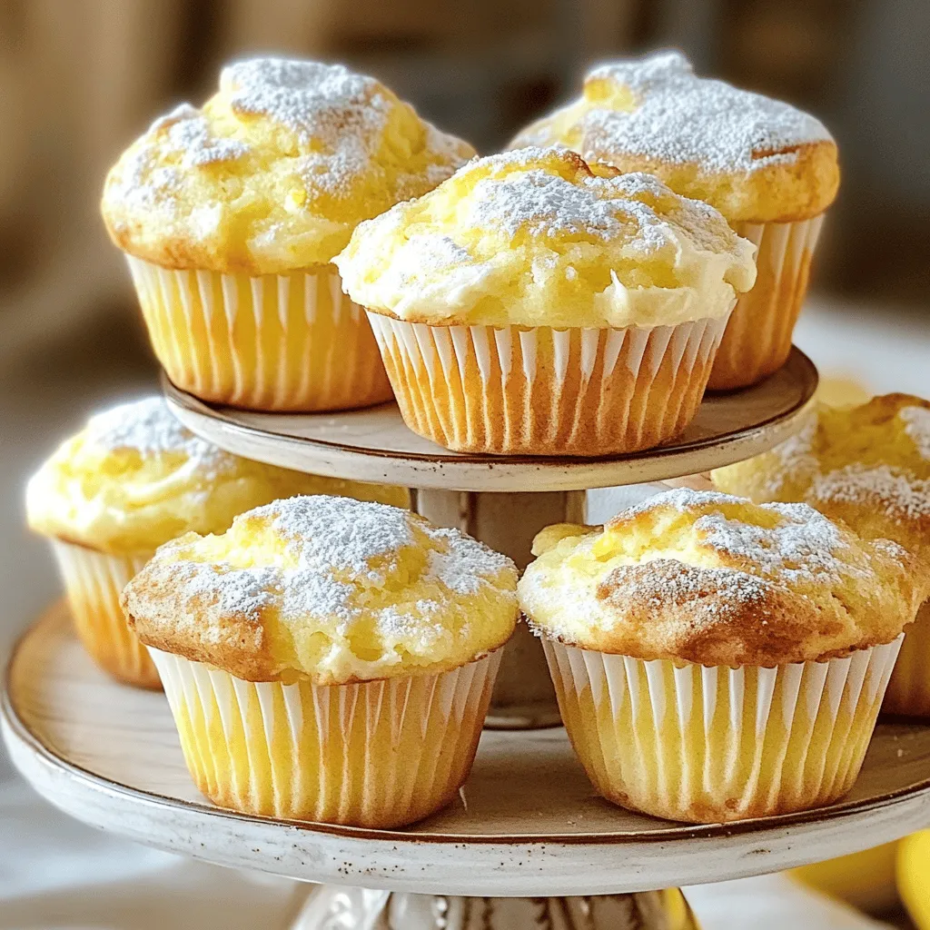 Lemon Cream Cheese Muffins Easy and Delicious Recipe