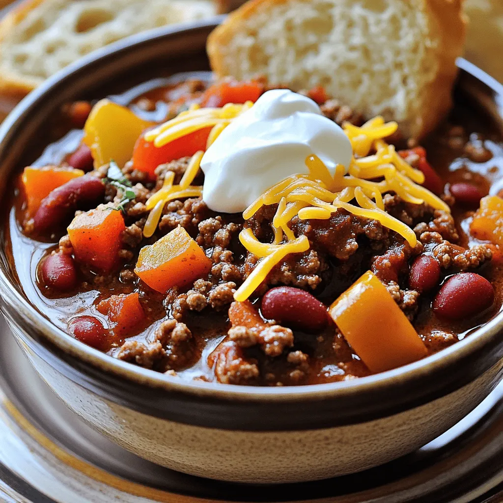 Grandma&#8217;s Homemade Chili Flavorful and Hearty Dish