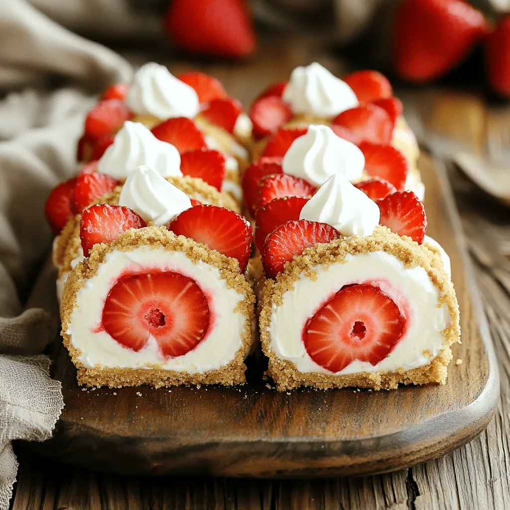 Easy Strawberry Cheesecake Rolls Recipe Delightful Dish