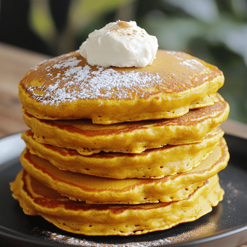 Pumpkin Cream Cheese Pancakes Fluffy and Delicious Recipe