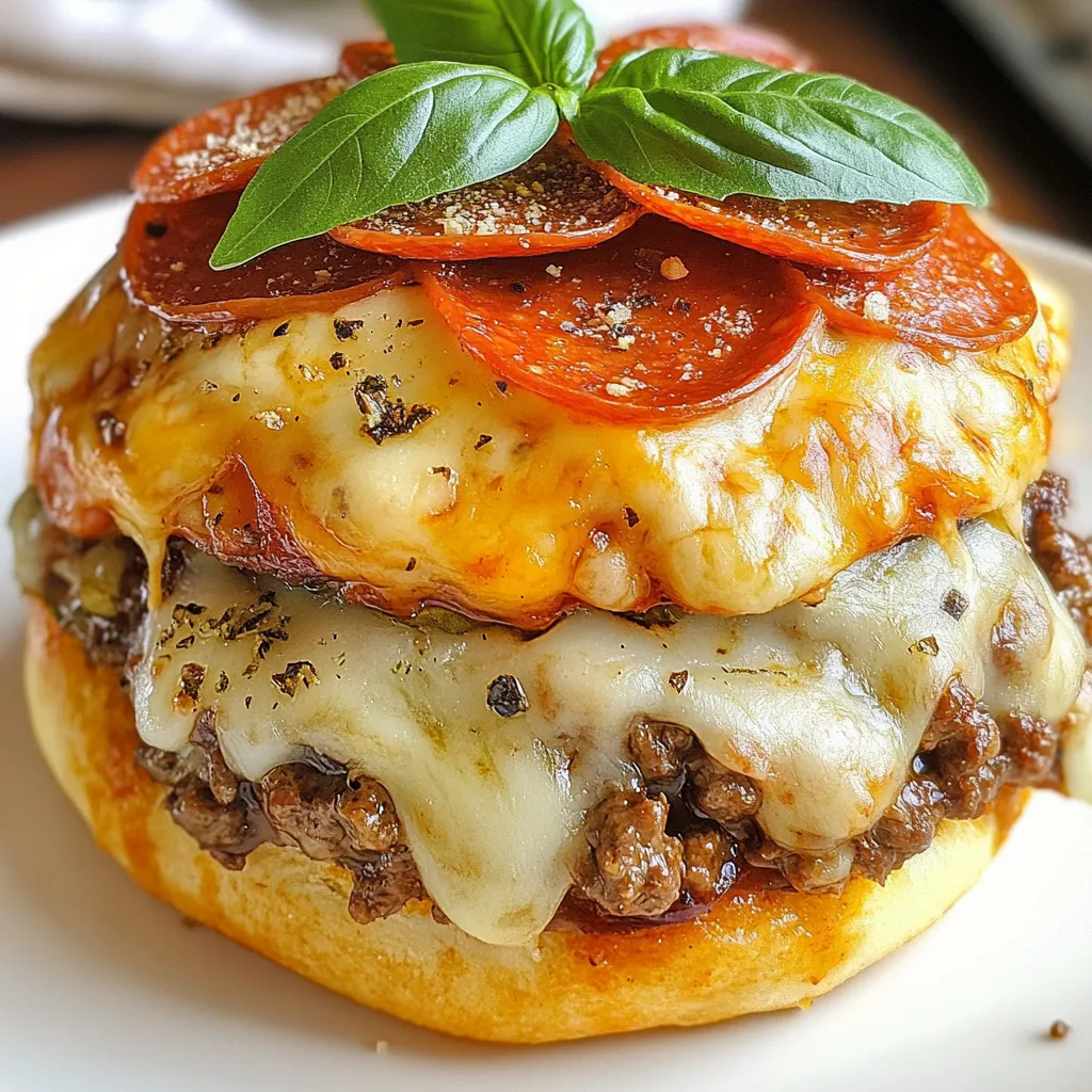 Pizza Burger Pie Savory Delight for Every Occasion