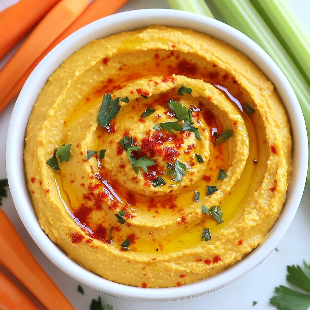 Roasted Red Pepper Hummus Rich and Flavorful Dip