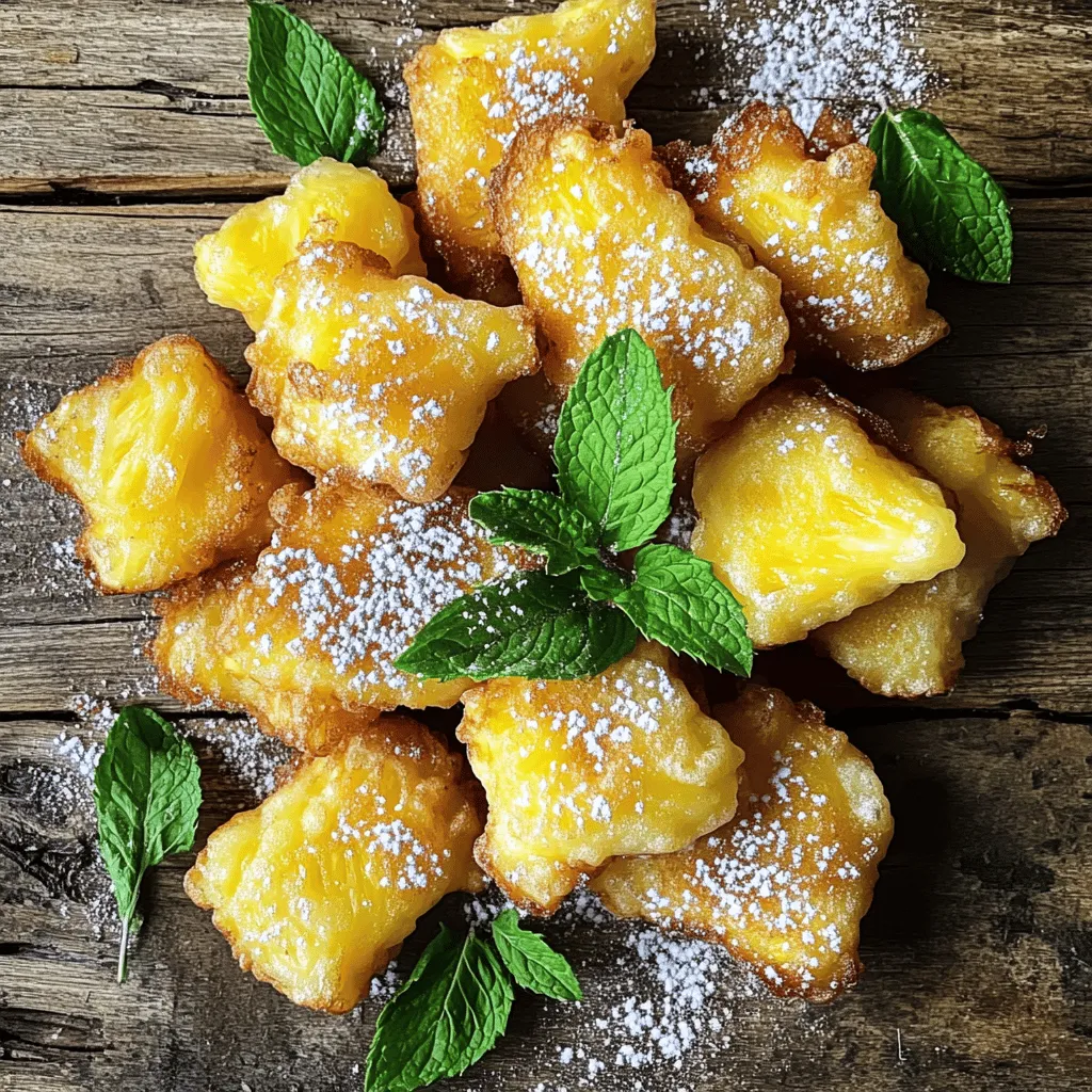 - 1 ripe pineapple, peeled, cored, and cut into 1-inch chunks - Optional: fresh mint leaves for garnish