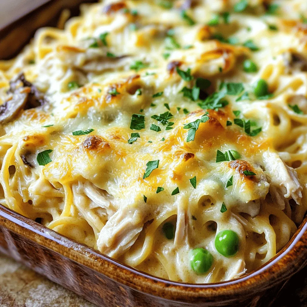 Easy Chicken Tetrazzini Comforting and Simple Dish