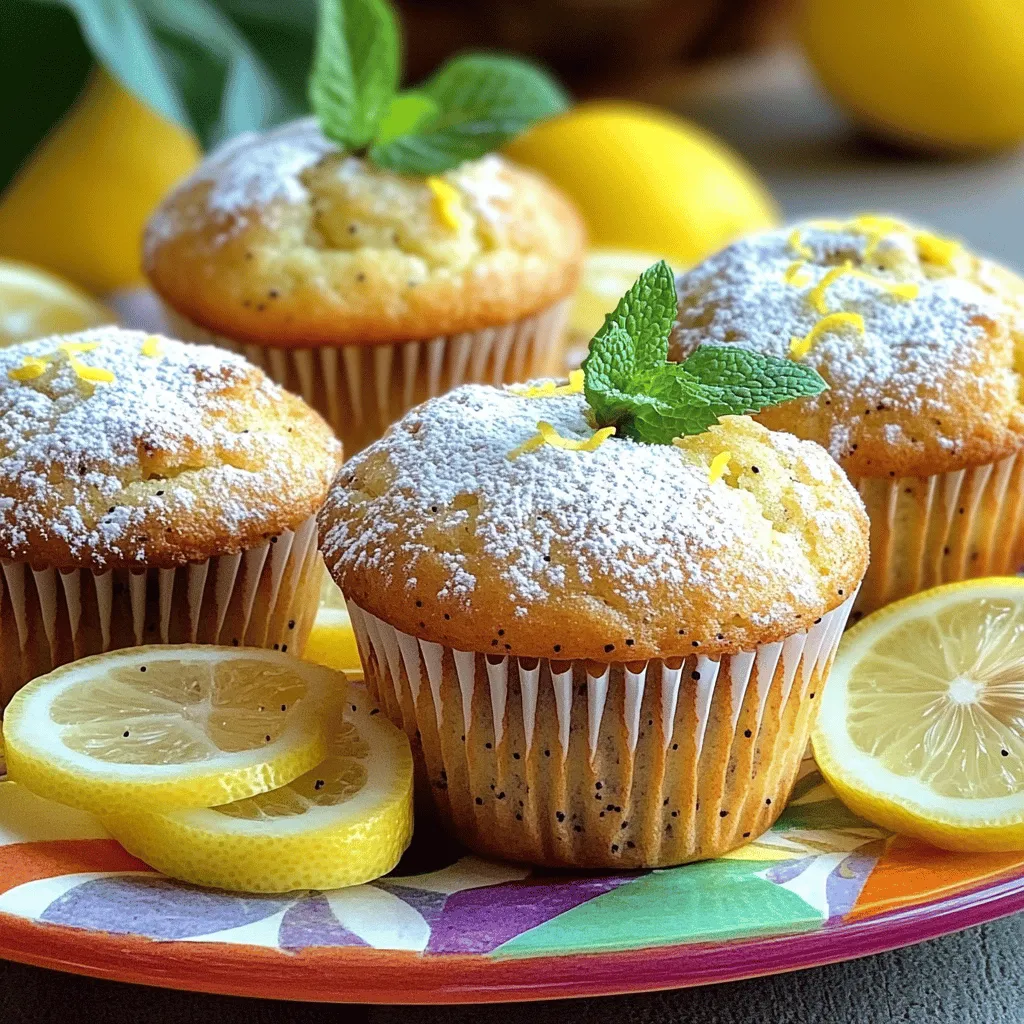 Lemon Poppy Seed Muffins Simple and Delicious Recipe