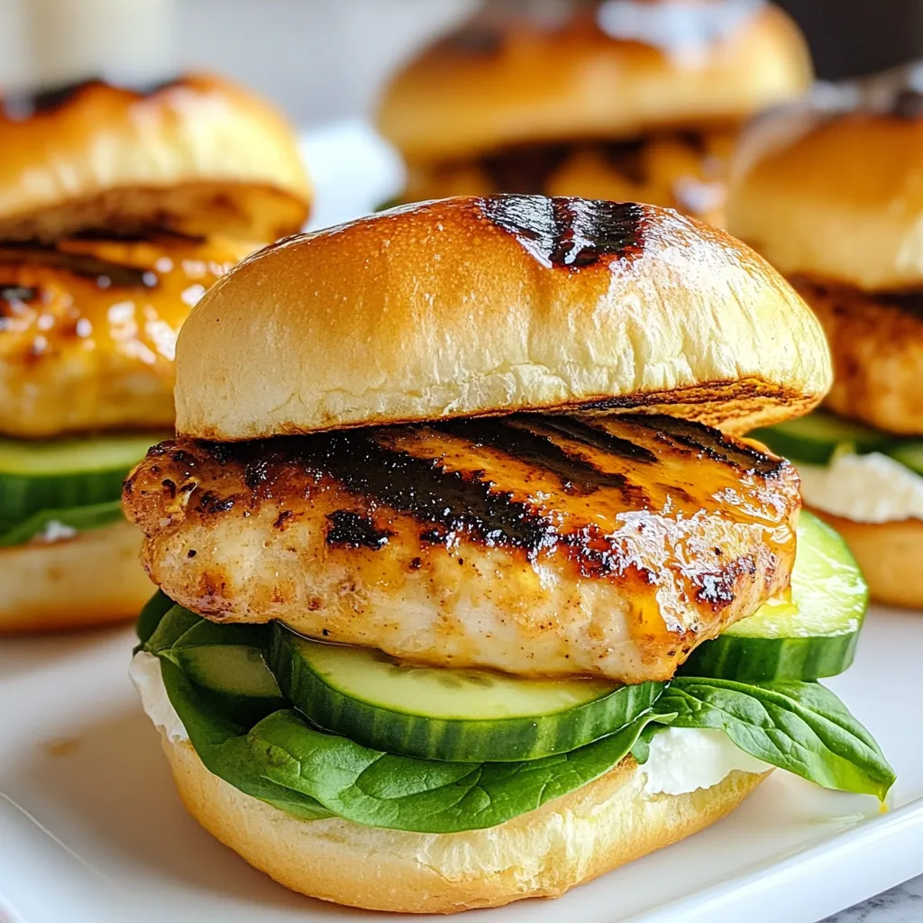 Maple Glazed Chicken Sliders Tasty and Easy Recipe
