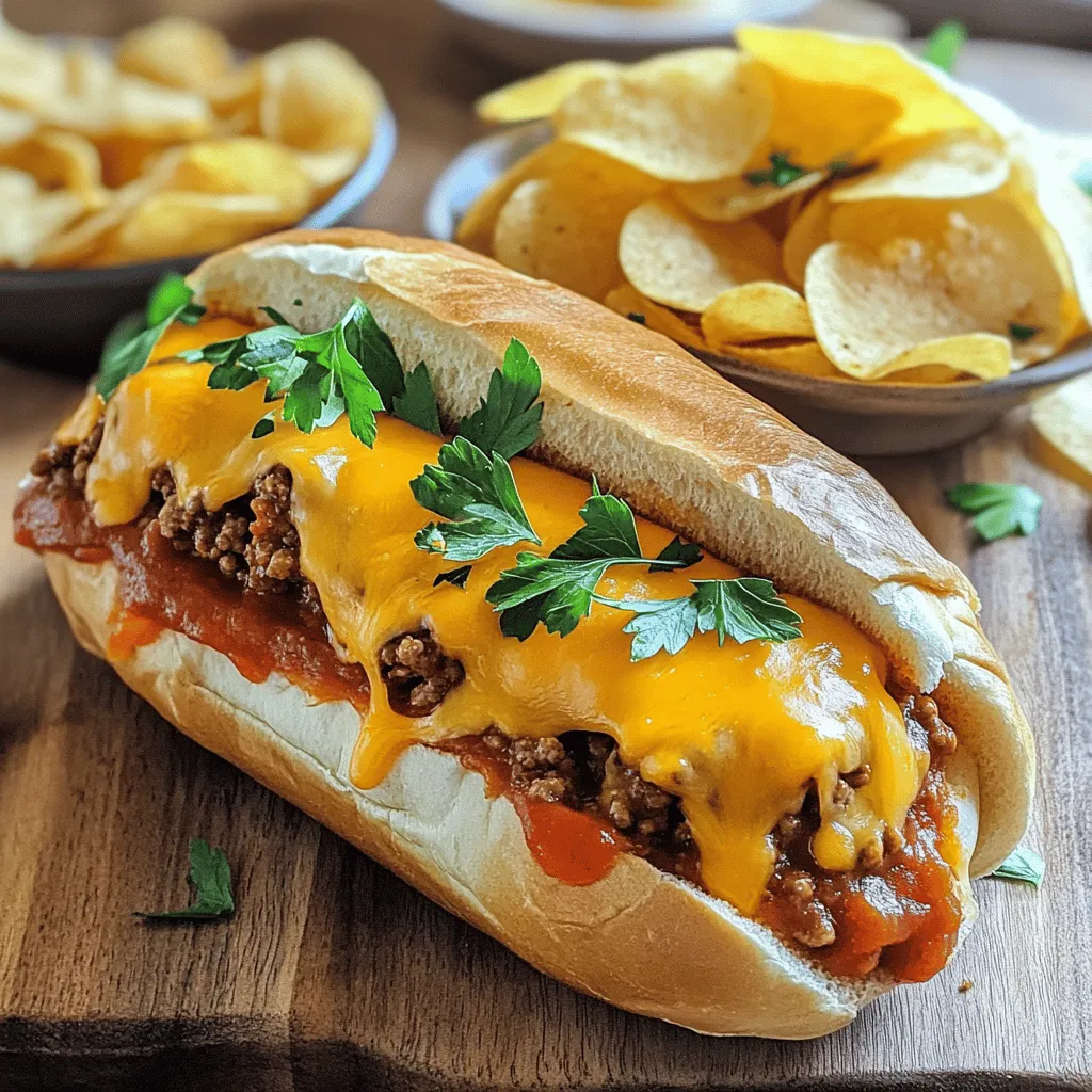 The Original Joe Sandwich is a hearty delight. It combines ground beef, savory spices, and melted cheese. This sandwich has roots in classic deli culture. When I first tasted it, I knew I had found something special.