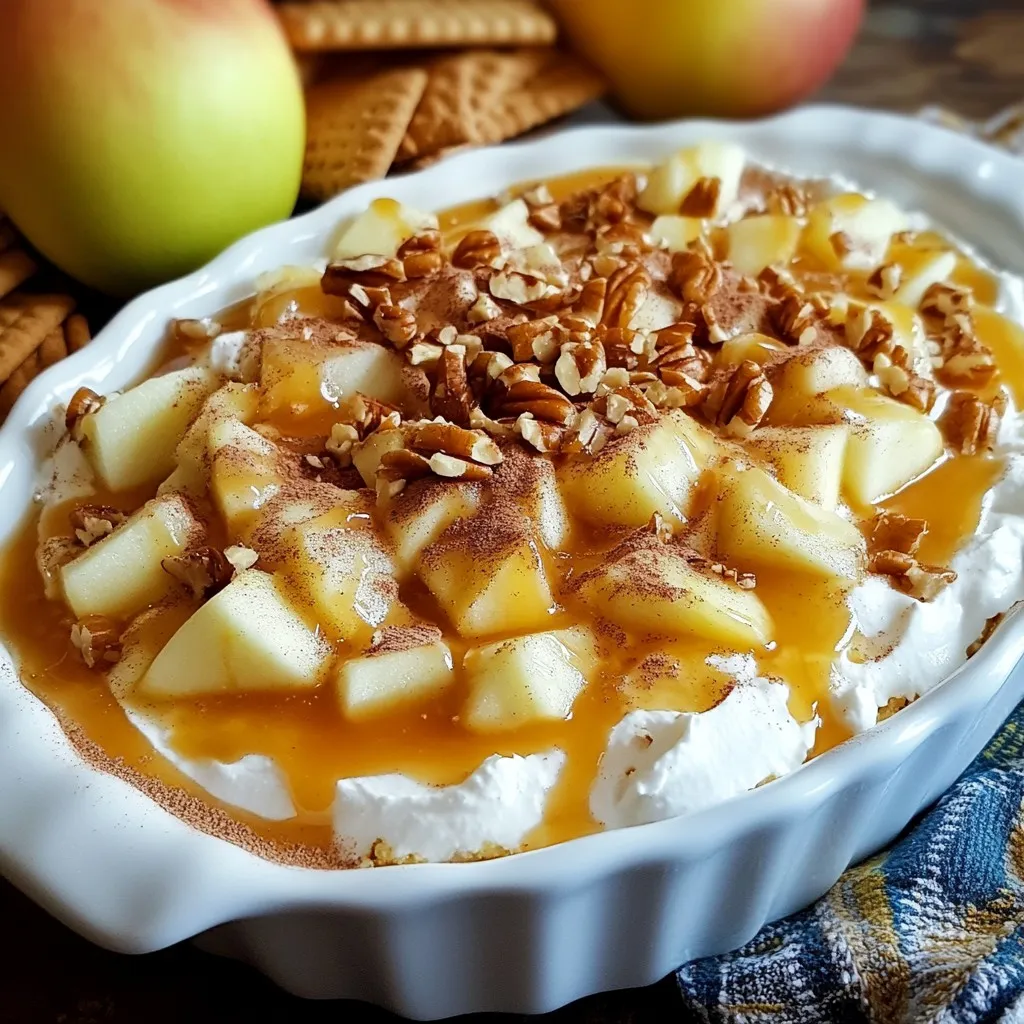 Caramel Apple Cheesecake Dip Irresistible Dessert Treat