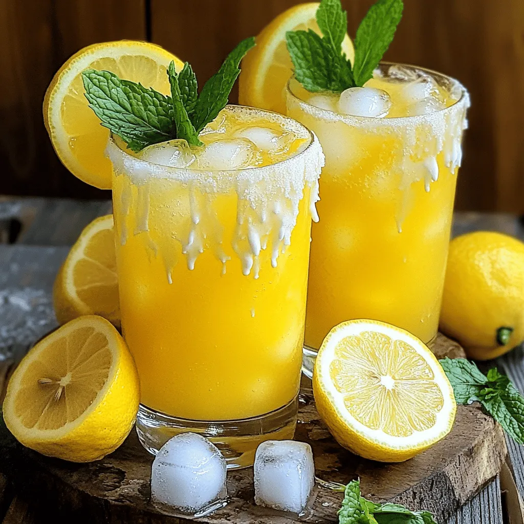 To make condensed milk lemonade, you need a few key ingredients. First, gather 1 cup of freshly squeezed lemon juice. This juice gives your drink a bright, zesty flavor. You will also need 1 cup of sweetened condensed milk. This ingredient adds creaminess and sweetness. Next, you need 4 cups of cold water to balance the flavors.