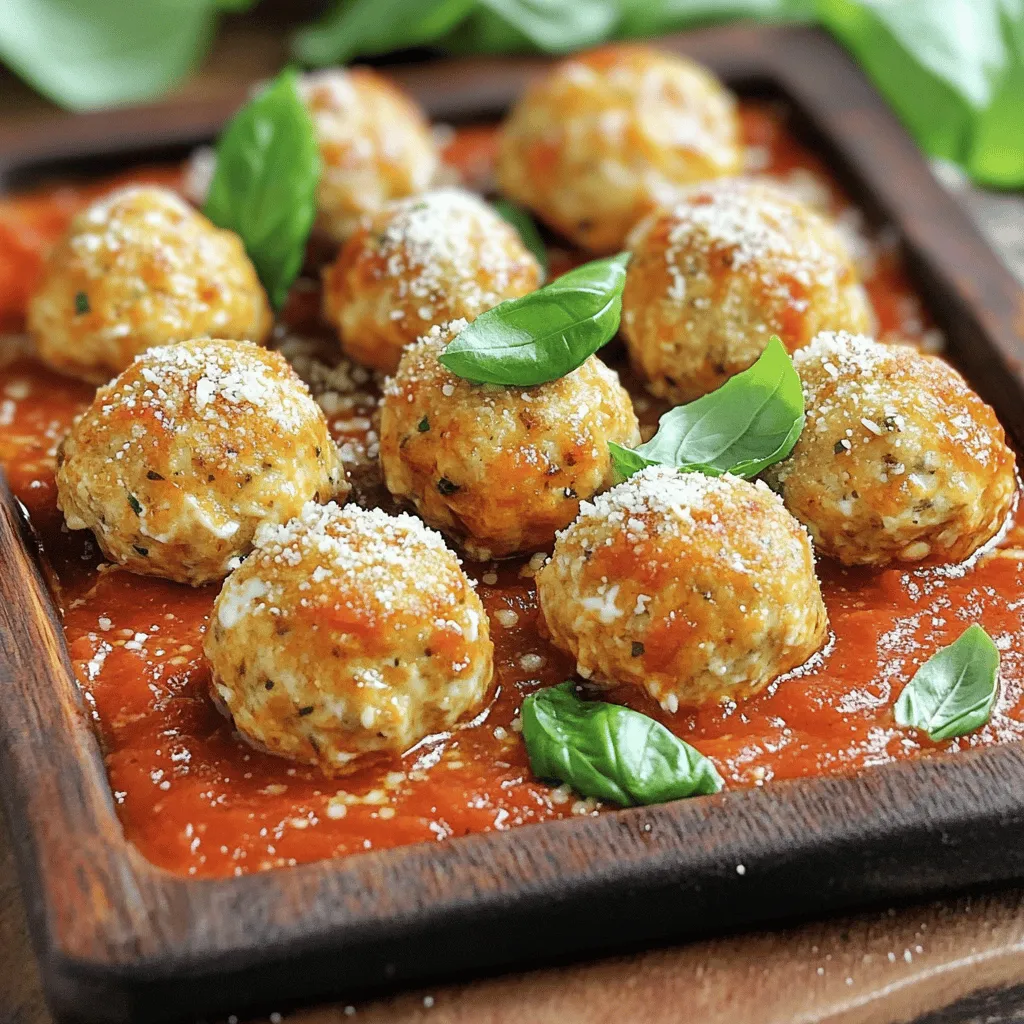 Baked chicken ricotta meatballs are a tasty twist on classic meatballs. They use ground chicken and creamy ricotta cheese. This dish stands out for its lightness and rich flavor. People love it for family dinners and meal prep.