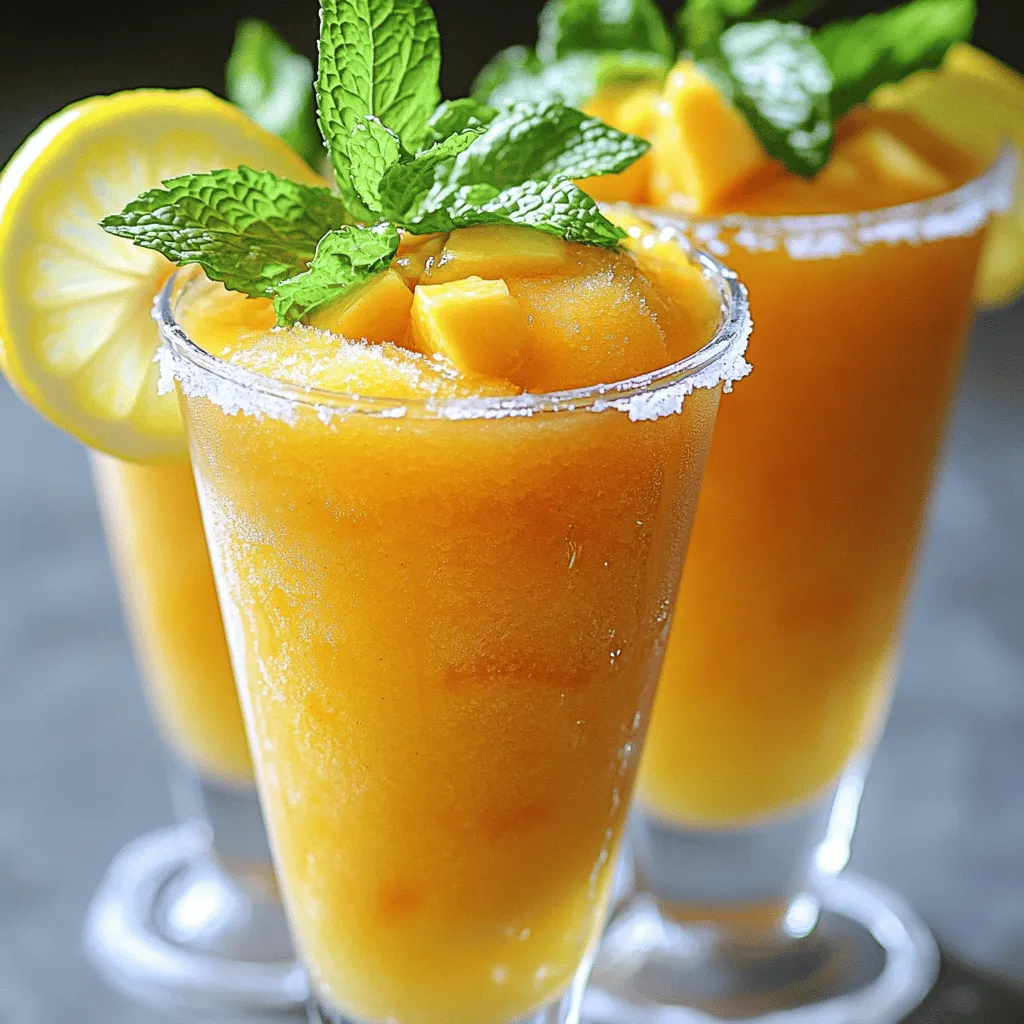 For a great peach lemonade slush recipe, you need fresh ingredients. Let’s break it down.