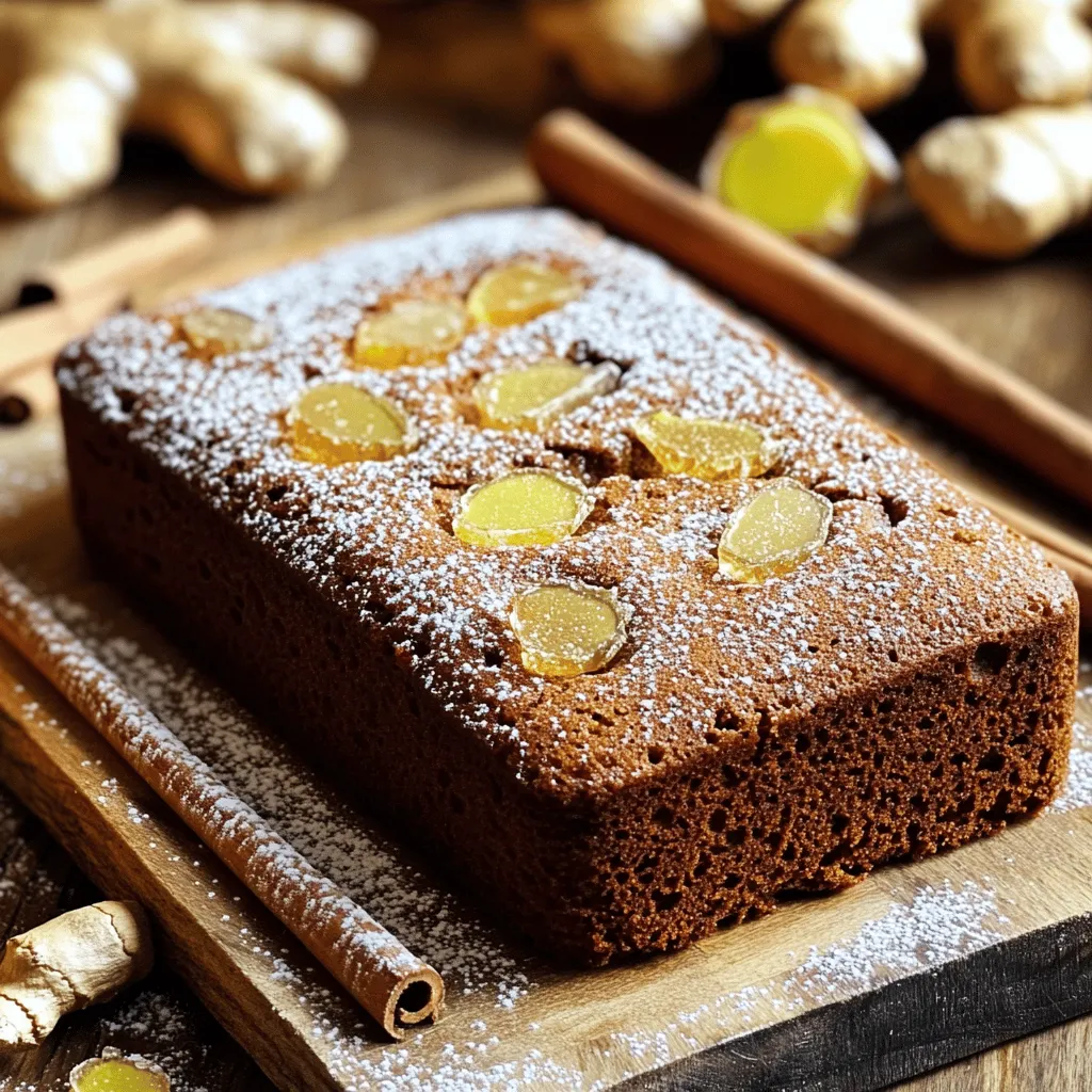 Gingerbread Cake Delightful Recipe for the Holidays