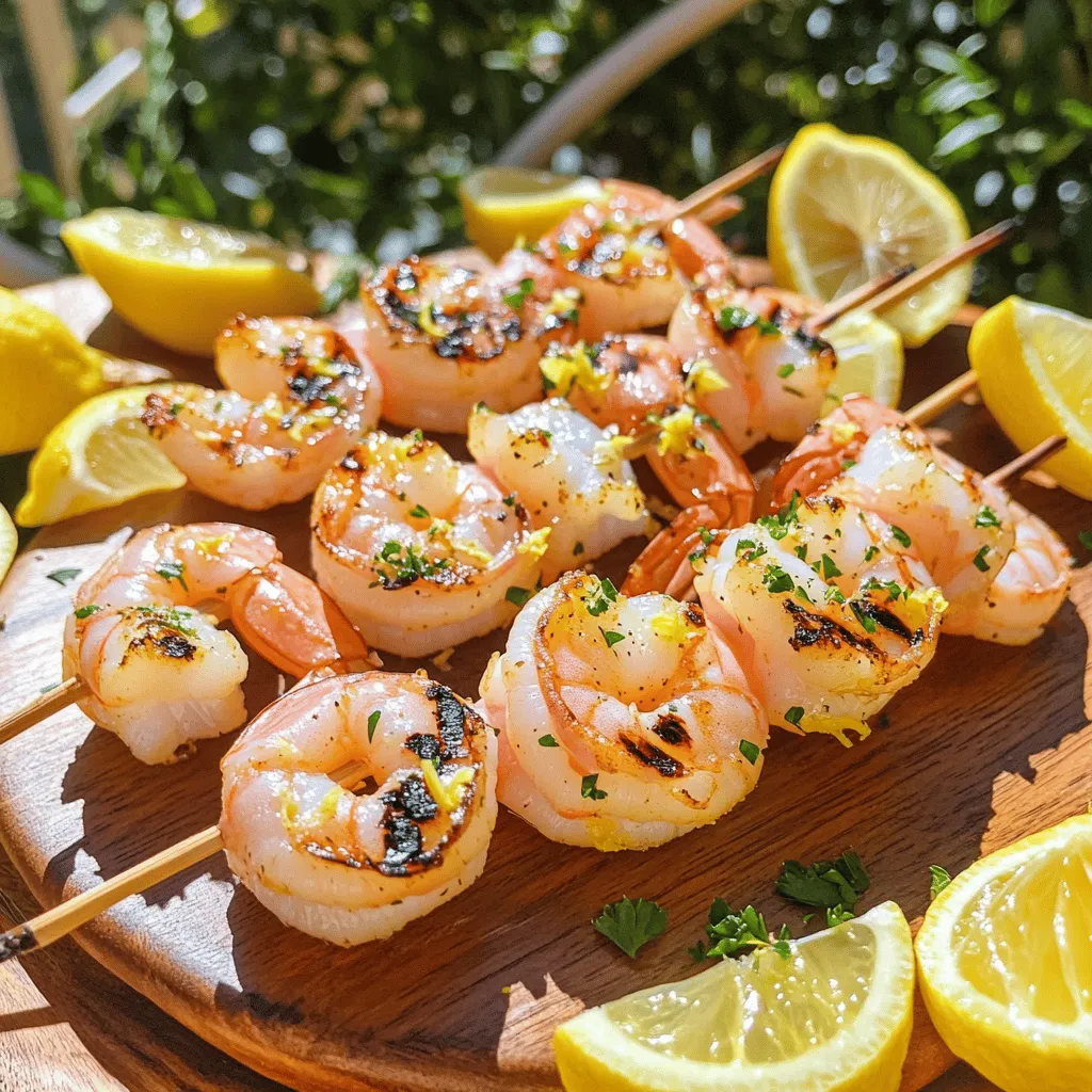 Lemon Herb Grilled Shrimp Flavorful and Healthy Dish