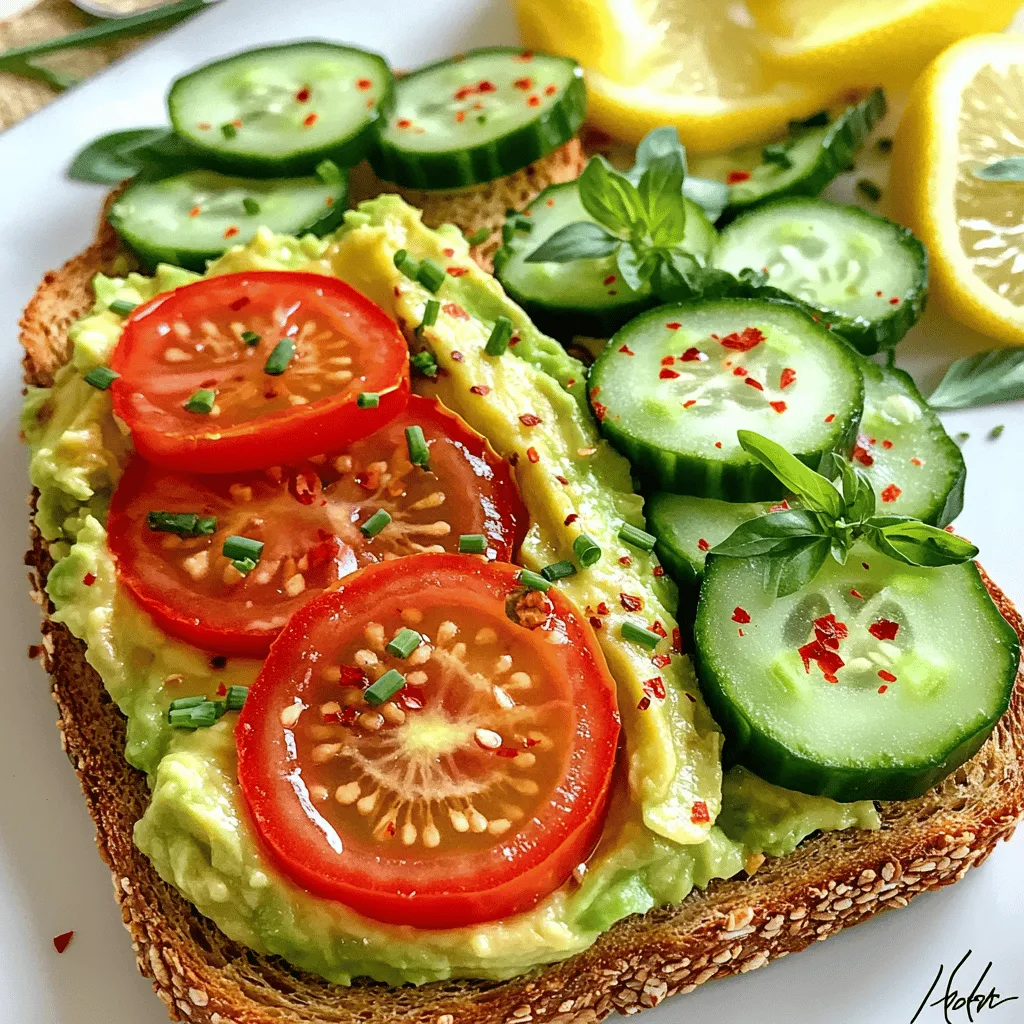 Healthy Avocado Toast Variations for Nutritious Meals