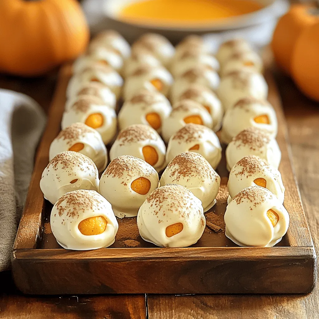 Pumpkin Cheesecake Oreo Truffles Simple and Tasty Treat