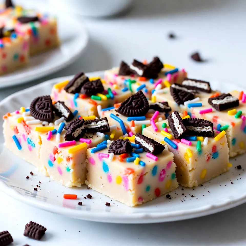 Funfetti Oreo Fudge Delightful and Easy Recipe
