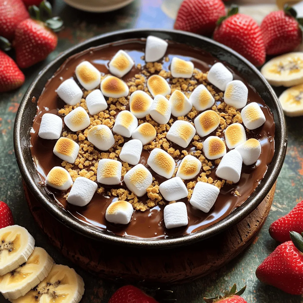 S’mores Dip Skillet Scrumptious Campfire Delight