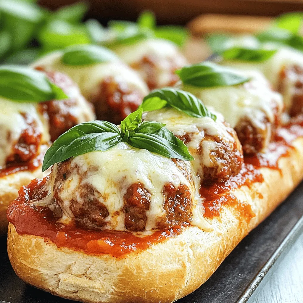 Homemade Meatball Subs Flavorful and Easy Recipe