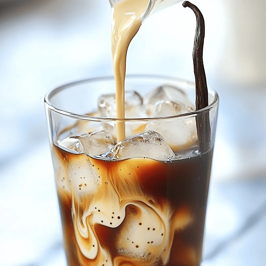 Vanilla Bean Cold Brew Refreshing and Flavorful Drink