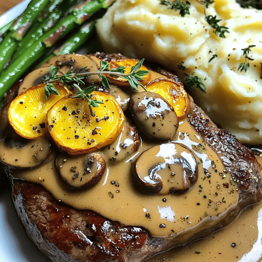 Creamy Mushroom Sauce Recipe for Steak Lovers Delight