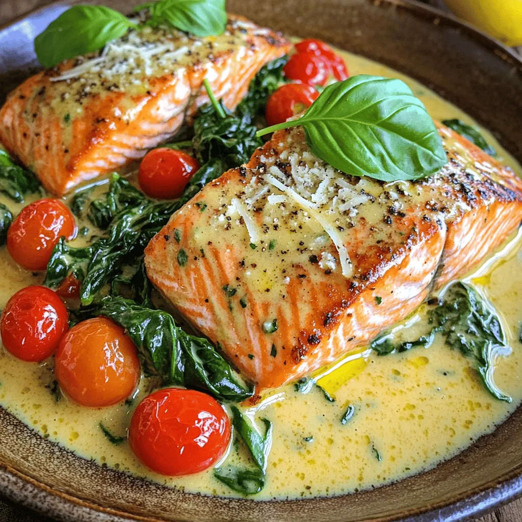 Creamy Tuscan Salmon Delightful and Simple Recipe