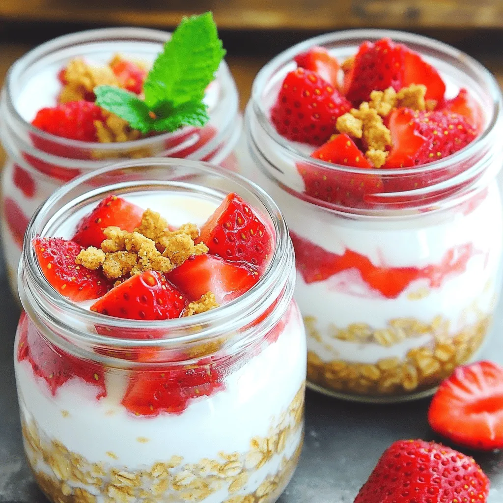 Strawberry Cheesecake Overnight Oats Simple and Tasty