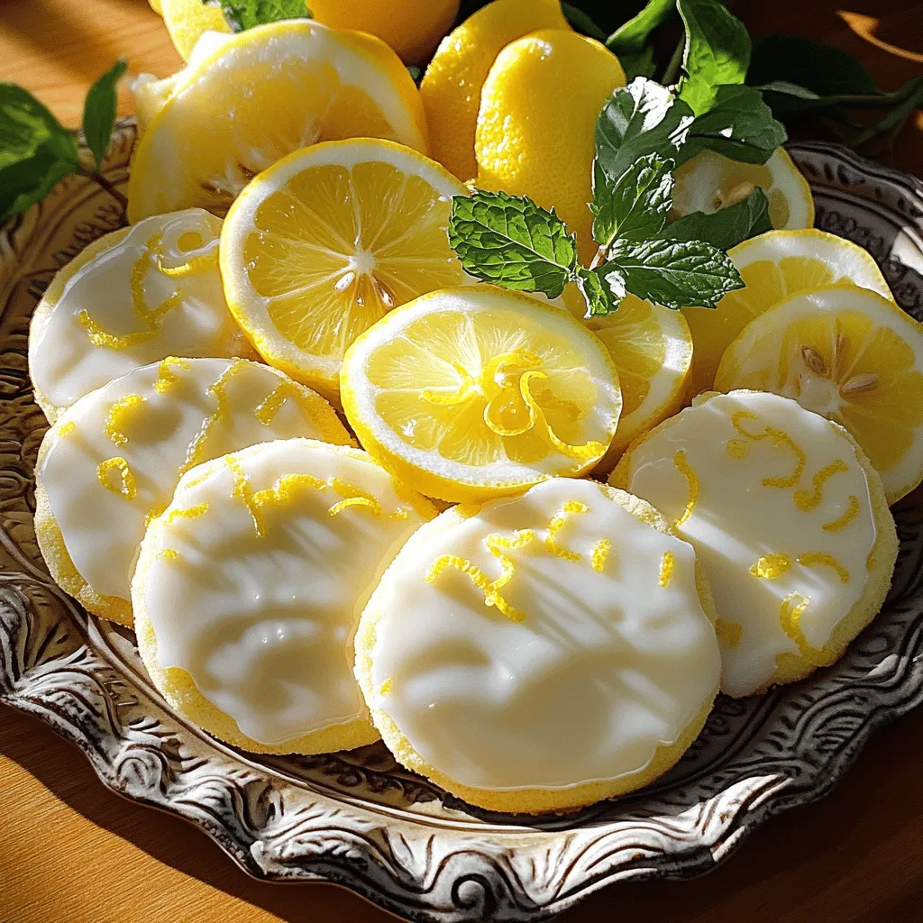 - 2 ½ cups all-purpose flour - 1 teaspoon baking powder - ½ teaspoon baking soda - ½ teaspoon salt - 1 cup unsalted butter, softened - 1 cup granulated sugar - 1 large egg - 2 tablespoons fresh lemon juice - Zest of 2 lemons - 1 teaspoon vanilla extract - 1 cup powdered sugar (for glaze) - 2-3 tablespoons fresh lemon juice (for glaze) - Optional: Lemon slices or zest for garnish