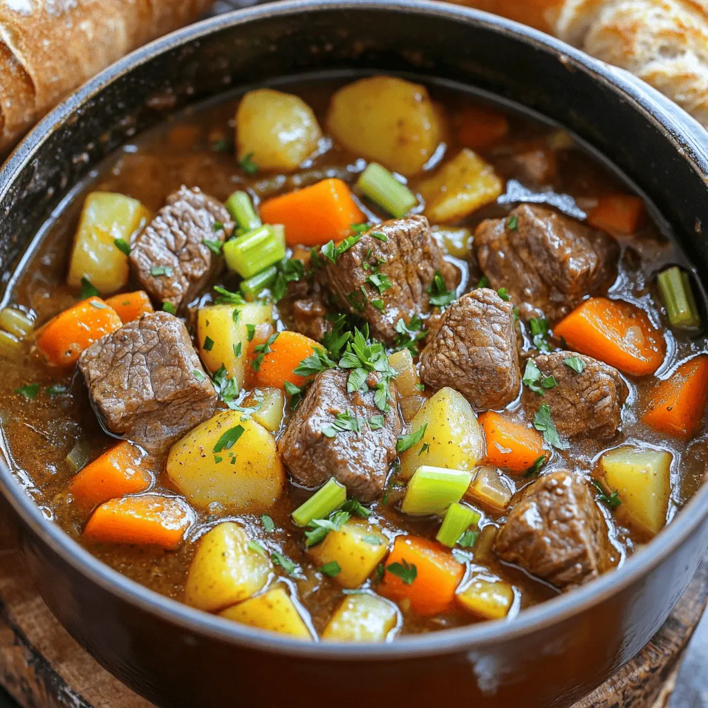 Old Fashioned Beef Stew Recipe Hearty and Flavorful