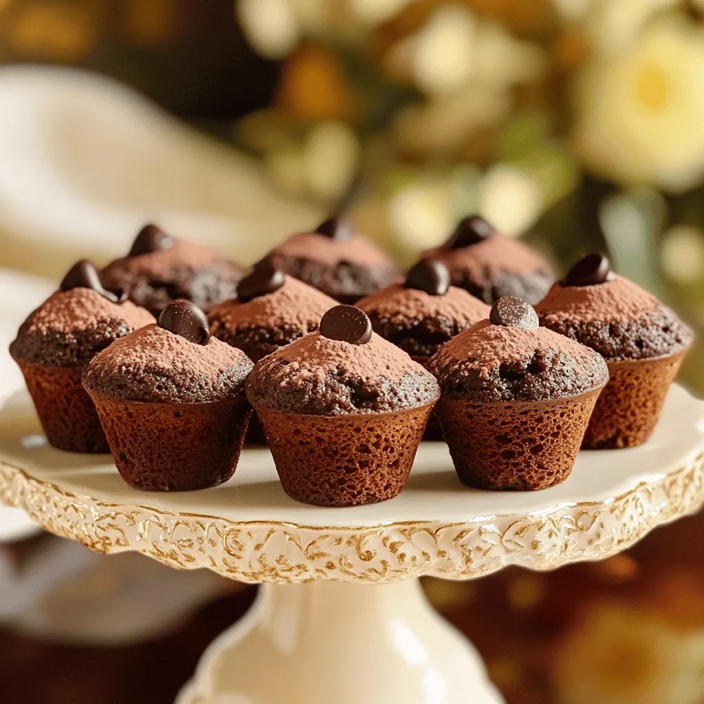 Healthy Chocolate Mini Muffins Wholesome and Quick Treat