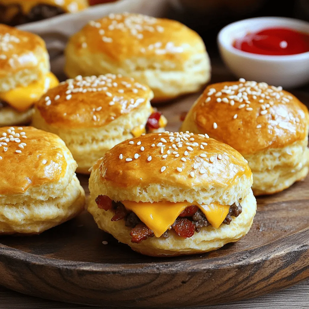 Beefy Bacon Cheeseburger Bombs Tasty Game Day Snack