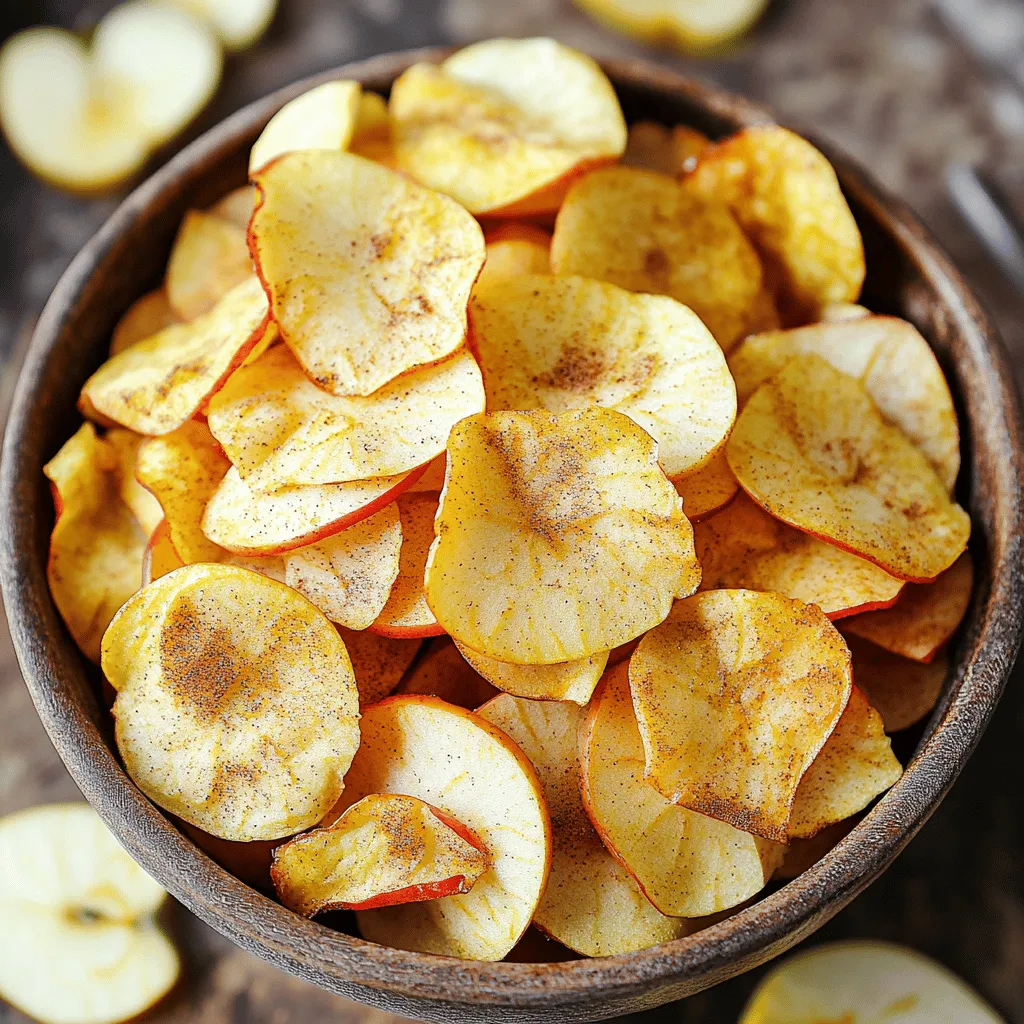 Air Fryer Spiced Apple Chips Easy and Crispy Snack