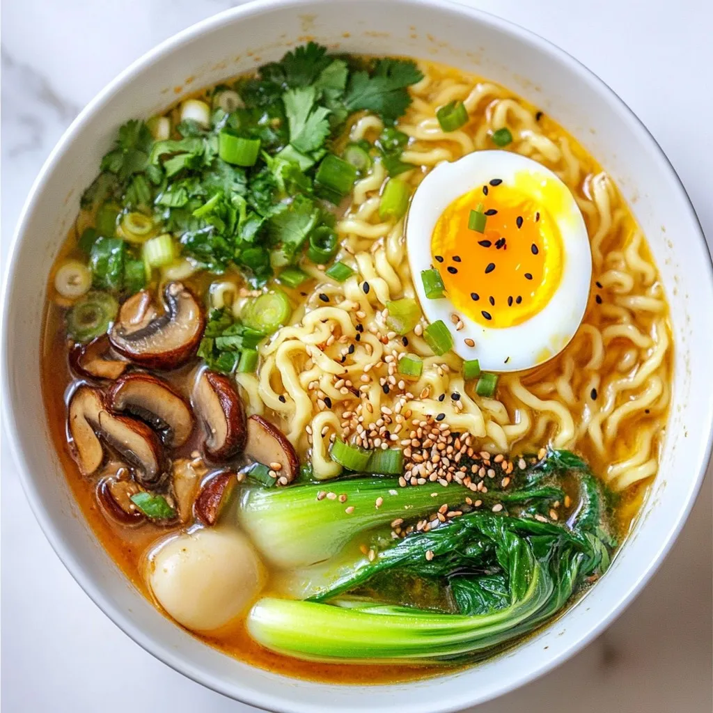 Spicy Miso Ramen Bowl Flavorful Comfort Food Recipe