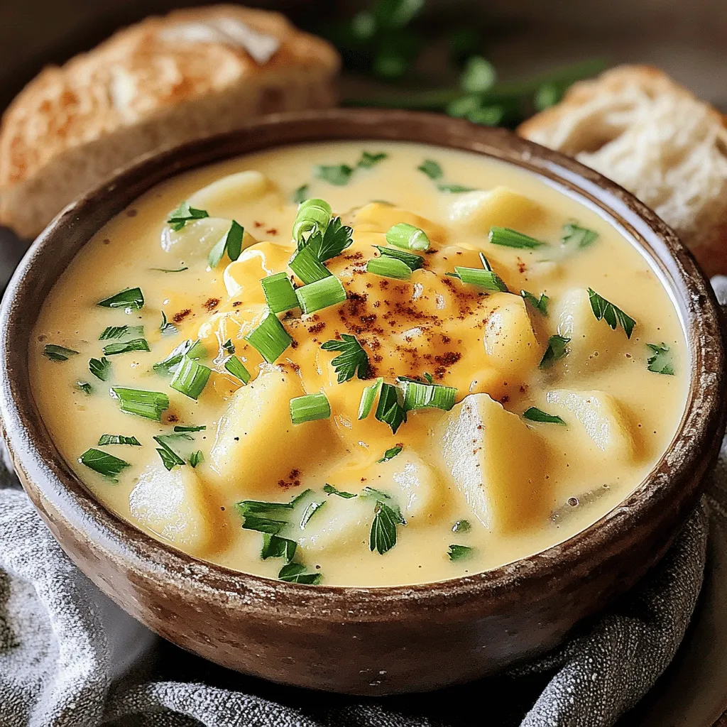 Crockpot Potato Soup Creamy and Flavorful Delight