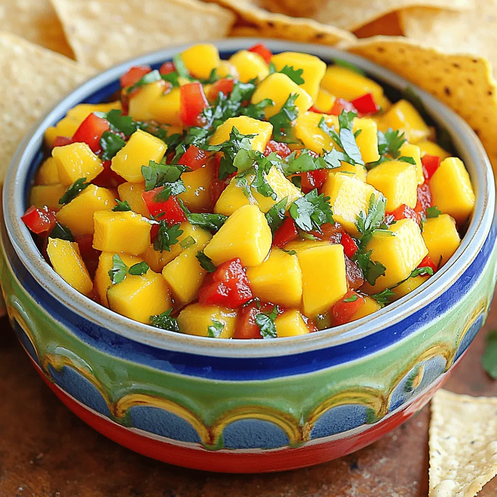 Spicy Mango Habanero Salsa Zesty Flavor Explosion
