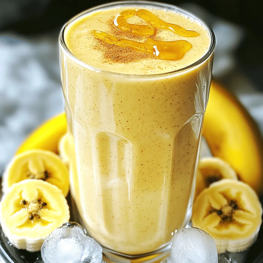 Nutritious Peanut Butter Banana Protein Shake Recipe