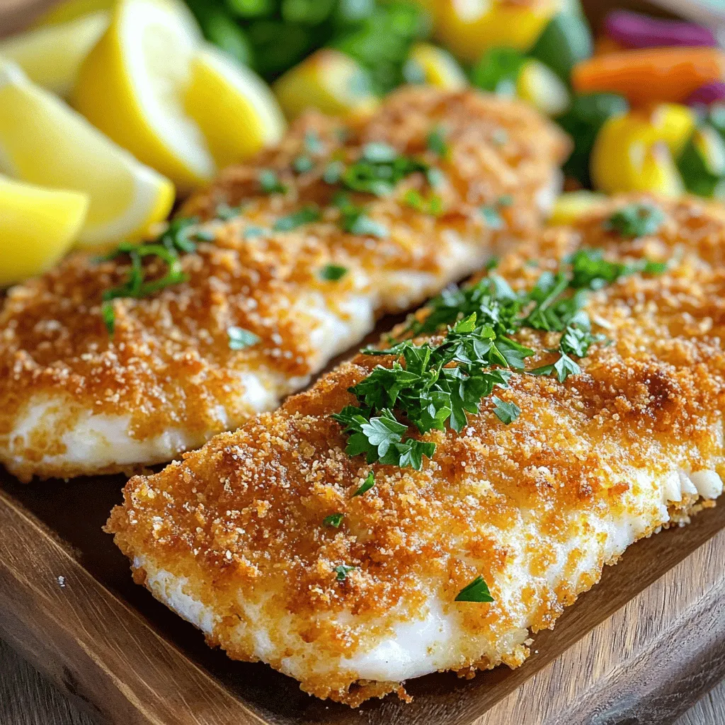 Parmesan Crusted Tilapia Flavorful and Easy Recipe