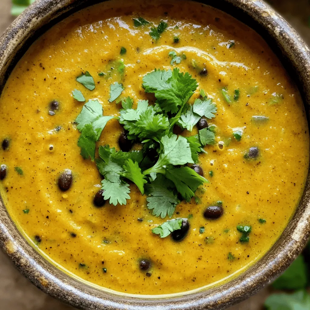 Curried Pumpkin Bean Soup Flavorful and Satisfying Dish