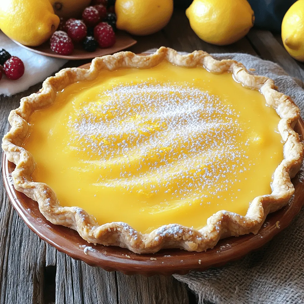 To make a great lemon chess pie, you need simple, fresh ingredients. The main ingredients for lemon chess pie are sugar, cornmeal, flour, salt, eggs, lemon juice, lemon zest, butter, and vanilla extract. You also need a pie crust. This classic pie uses these ingredients to create a sweet and tangy flavor.
