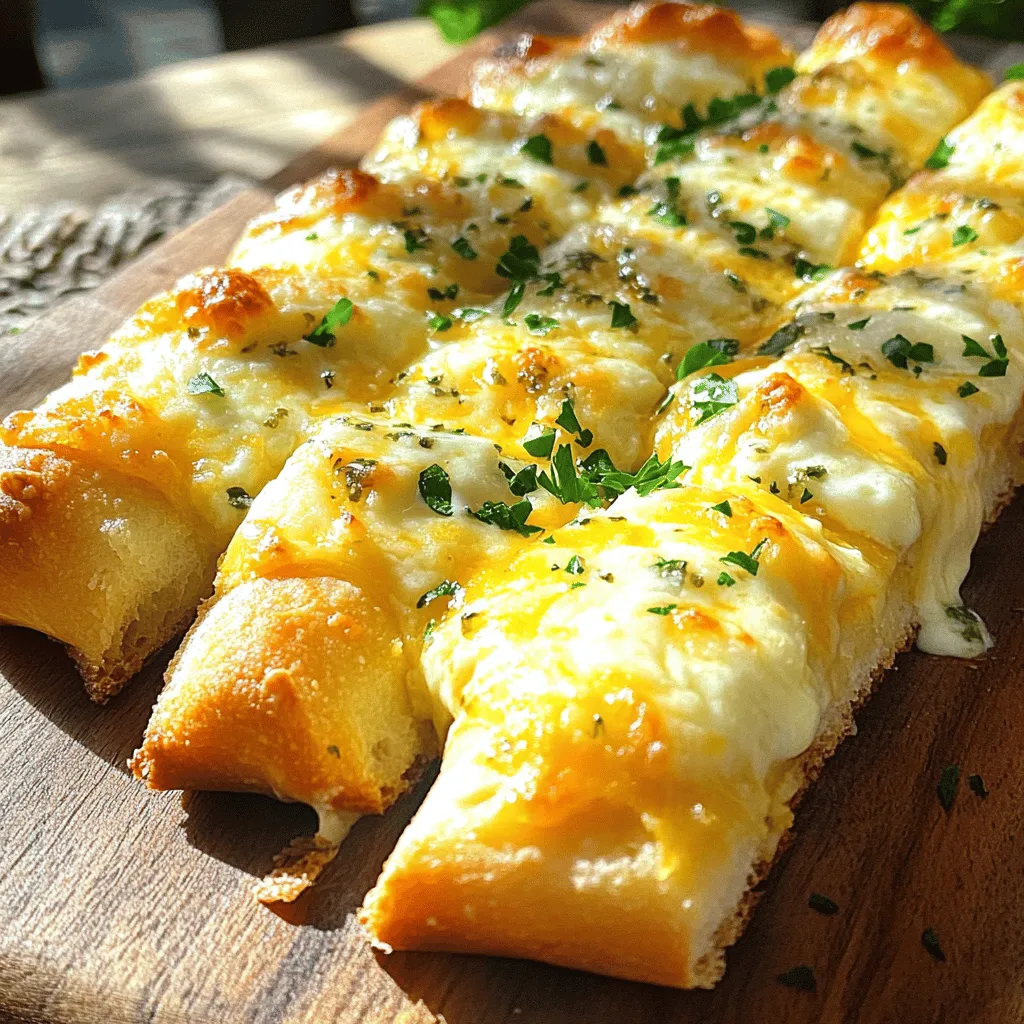 Cheesy Garlic Breadsticks Tasty and Easy Recipe