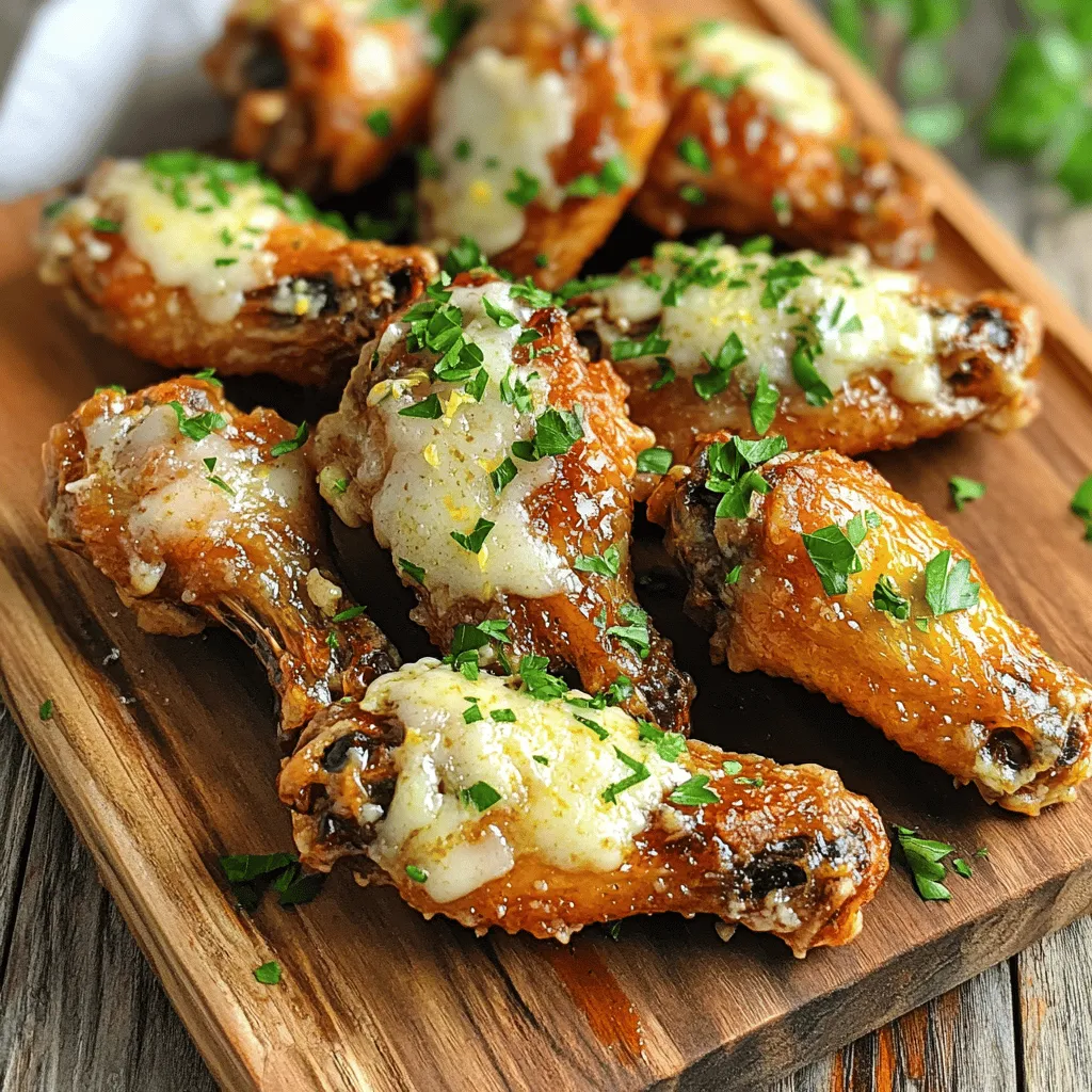 Air Fryer Garlic Parmesan Wings Flavorful and Simple
