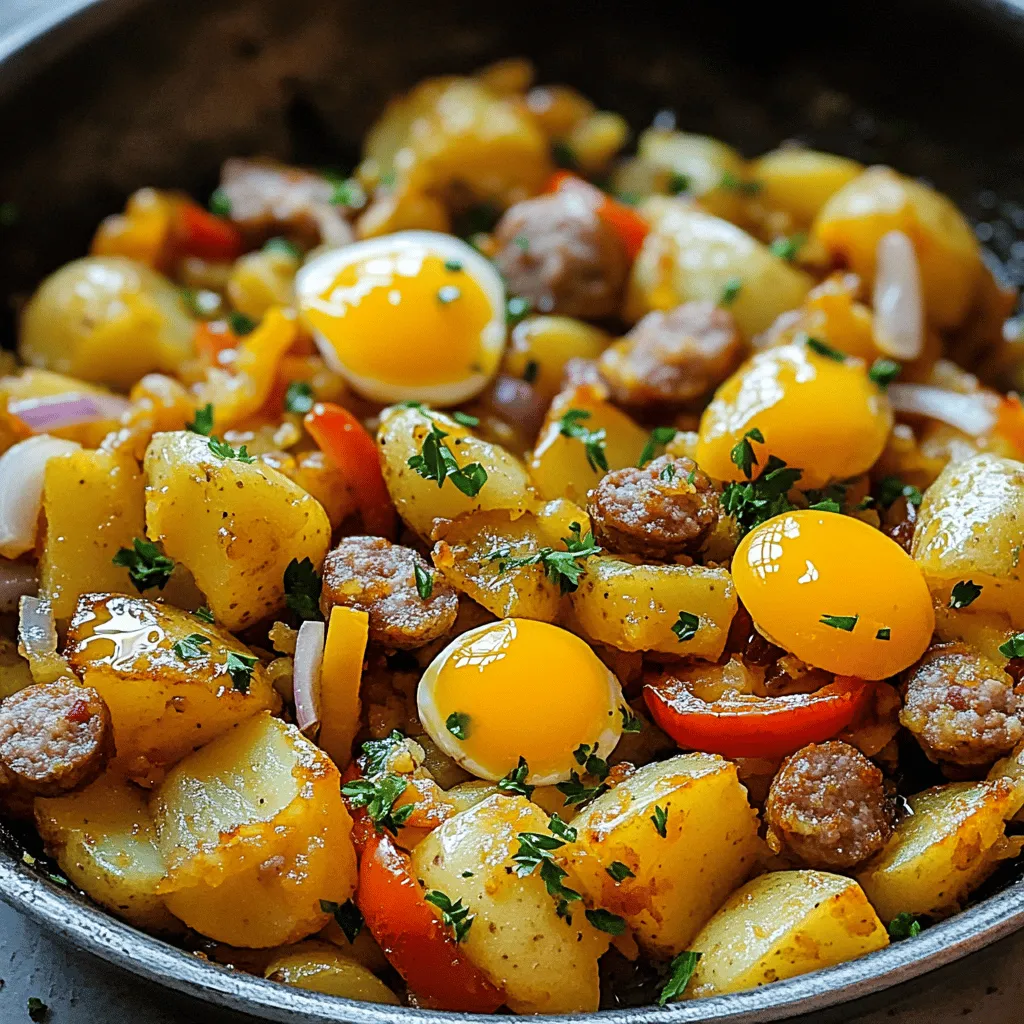 Savory Breakfast Hash Hearty and Flavorful Delight