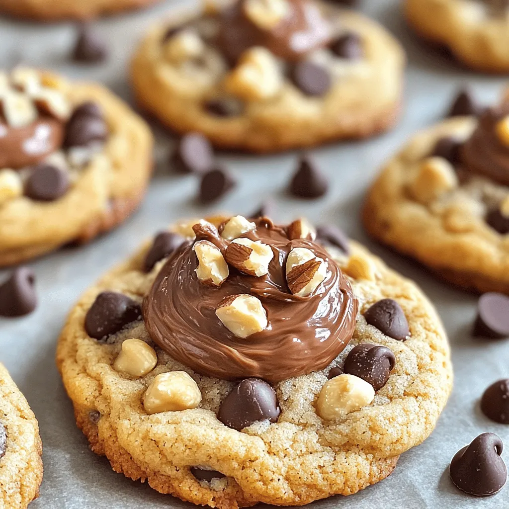 Chocolate Hazelnut Spread Cookies Simple and Tasty