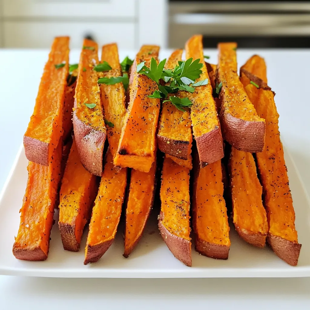 Crispy Sweet Potato Fries Air Fryer Easy and Tasty