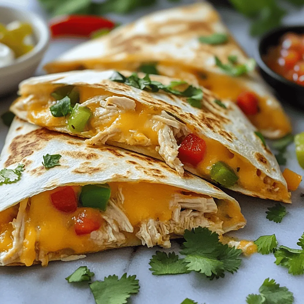 Easy Chicken Quesadillas Quick and Tasty Recipe