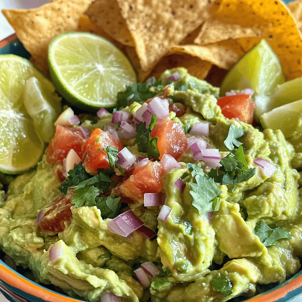 Easy Guacamole Recipe for Quick and Flavorful Dip