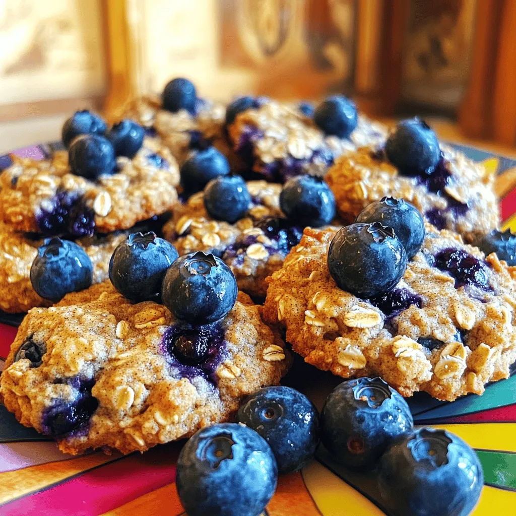 Blueberry Oat Breakfast Cookies Easy and Healthy Treat