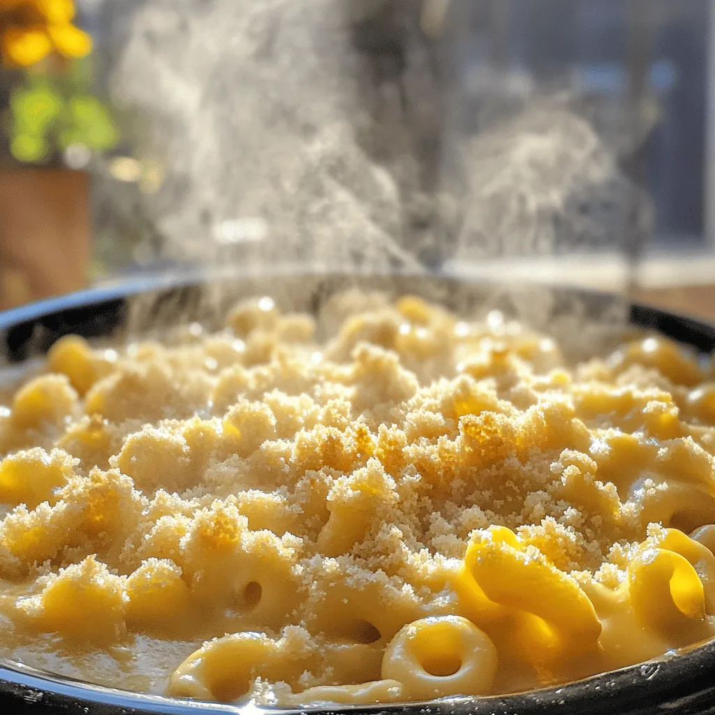 Savory Crock Pot Mac &#038; Cheese Easy Family Dinner