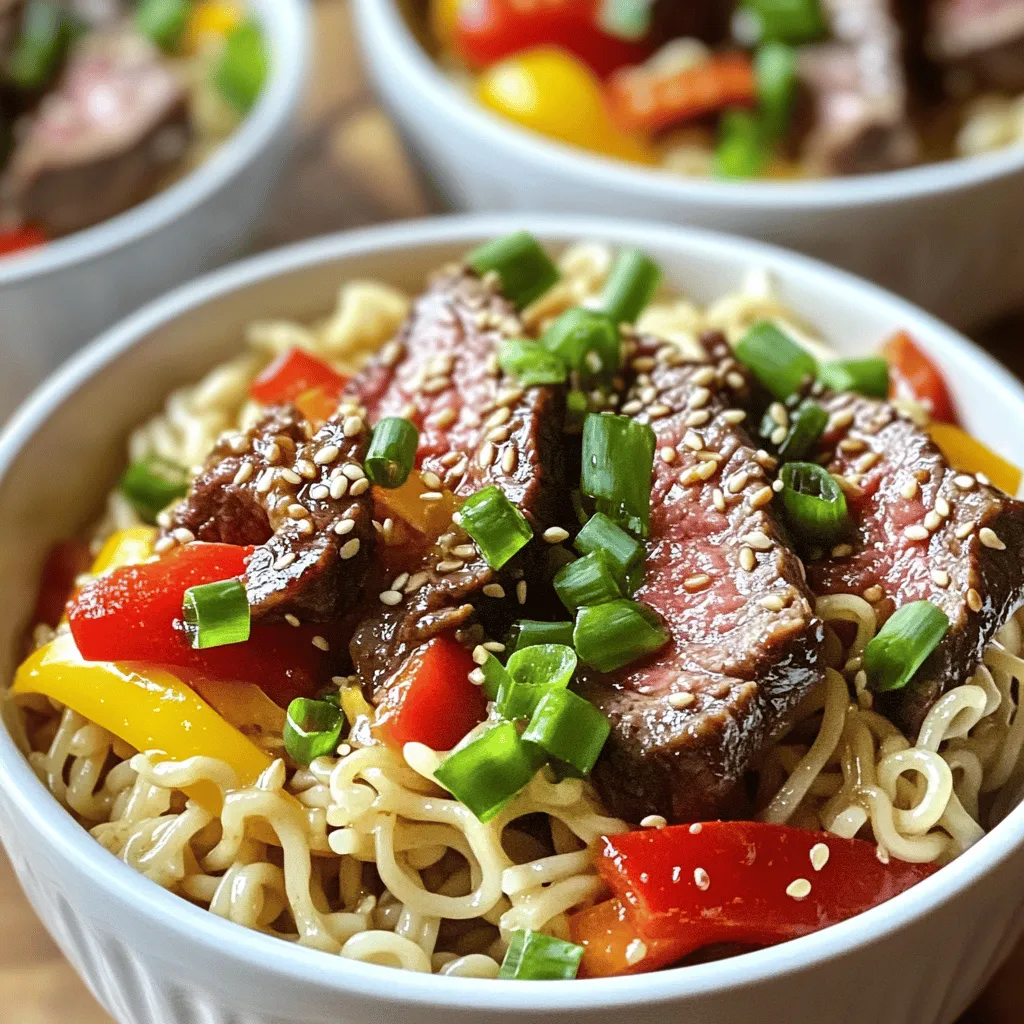 Garlic Butter Steak Lightning Noodles bring bold flavors to your table. This dish combines tender steak with silky noodles. The garlic butter adds rich taste, making it special. You can prepare this meal in just 30 minutes. It