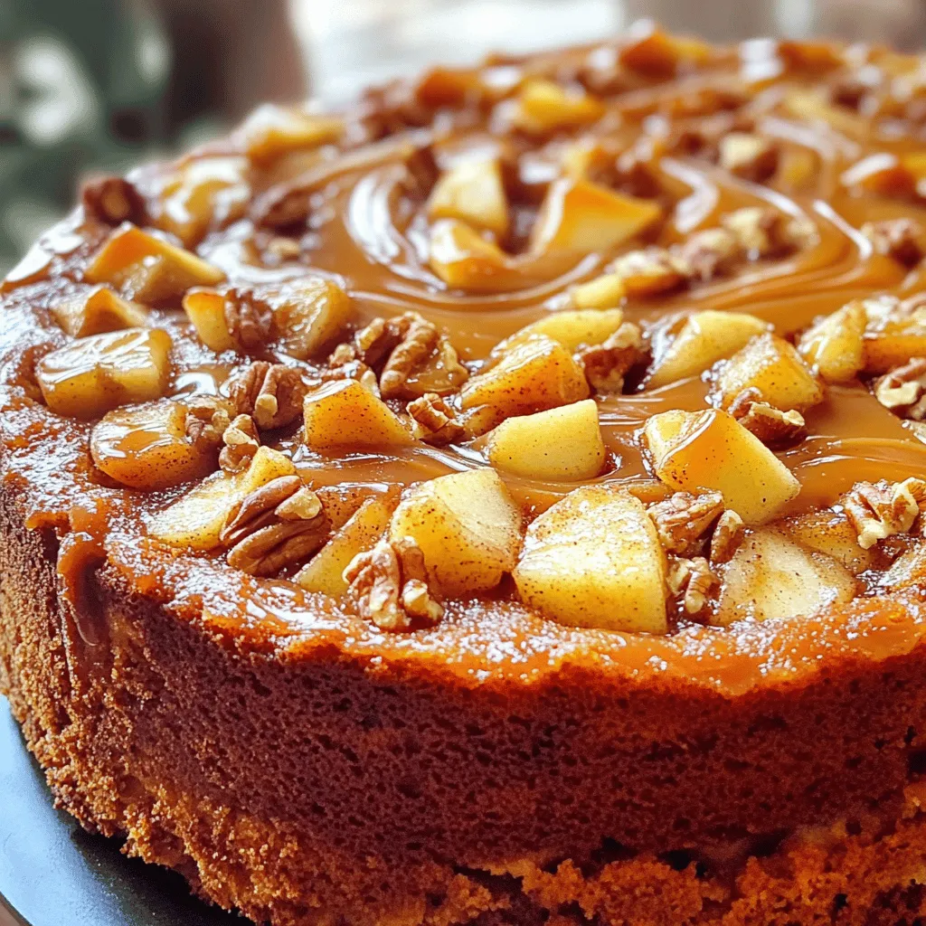 Caramel Apple Cinnamon Coffee Cake Delightful Recipe